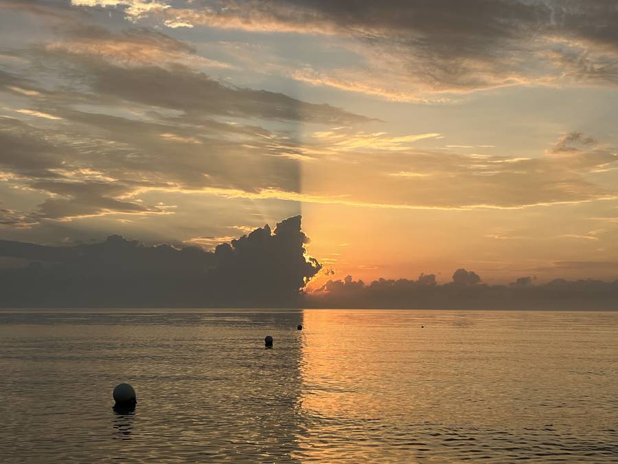 Calm morning waters at Key Biscayne